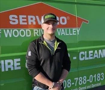 Tristan Koch, team member at SERVPRO of Wood River Valley